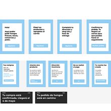App para pedir productos a Kaiken. Projekt z dziedziny UX / UI, Projektowanie informacji, Cop, writing i Projektowanie aplikacji użytkownika GABRIELA LAURA MARTINEZ - 23.04.2024