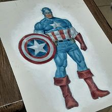 Mi proyecto del curso: Ilustración de personajes en acrílico. Traditional illustration, Character Design, Painting, Comic, Acr, and lic Painting project by Luca Cabral - 04.21.2024
