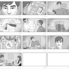 PRUEBA DE STORYBOARD. Traditional illustration, Film, Comic, TV, Creativit, Drawing, Digital Illustration, Stor, board, Stor, and telling project by Jorge Barrera Mozo - 04.23.2024