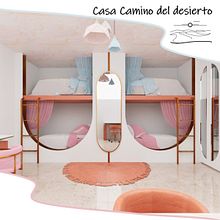 Mi proyecto del curso: Diseño de interiores con líneas curvas  Ein Projekt aus dem Bereich Innenarchitektur, Dekoration von Innenräumen, Innenarchitektur und Raumgestaltung von Adriana Bosch - 25.04.2024