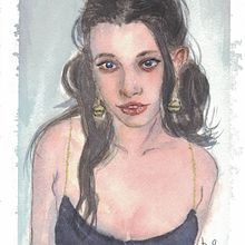 My project for course: Watercolor Portrait Sketchbook. Projekt z dziedziny  Malarstwo, Malowanie akwarelą, Portret i Sketchbook użytkownika Danilo Tagliaferri - 26.04.2024