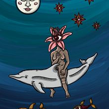 Mi proyecto del curso: Ilustración para el Tarot: Creando tu estilo propio Ein Projekt aus dem Bereich Zeichnung, Digitale Illustration und Illustration mit Tinte von Romina Montecchia - 26.04.2024