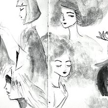 My project for course: Character Drawing from Scratch: Capture Faces and Figures. Traditional illustration, Character Design, Pencil Drawing, and Drawing project by Crystal Owen - 04.27.2024
