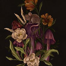 Little Mouse. Un progetto di Illustrazione digitale di Thaís Giovanna Marsoli - 27.04.2024