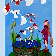 Mein Abschlussprojekt für den Kurs: Manga-inspirierte Illustration mit Procreate. Traditional illustration, Character Design, Comic, Digital Illustration, Digital Drawing, and Manga project by tamarazurmahr - 04.26.2024