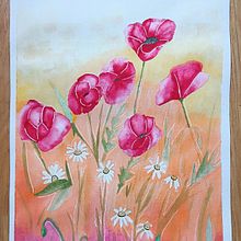 Mi proyecto del curso: Técnicas de acuarela en negativo para ilustración botánica. Traditional illustration, Watercolor Painting, and Botanical Illustration project by magdalenamarquetrodriguez - 04.29.2024