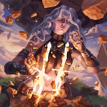 Stoneforge Mystic. Painting, Drawing, Digital Drawing, and Digital Painting project by Ryan Fuller - 04.29.2024