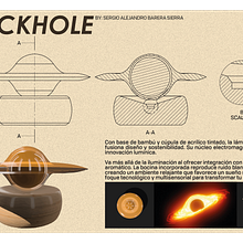 BLACKHOLE. Un progetto di Design industriale e Lighting design di Sergio Barrera - 28.04.2024