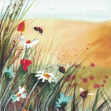 My project for course: Illustrating the Natural World with Watercolor and Charcoal. Un progetto di Illustrazione tradizionale, Pittura e Illustrazione naturalistica di Upasana Saigal - 30.04.2024