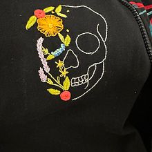 Il mio progetto del corso: Ricamo a mano anatomico e floreale per capi e accessori . Bordir, Upc, cling, Dan Desain Tekstil proyek oleh arycreativetee - 04.29.2024