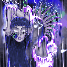 The music Soul . Un projet de Illustration numérique de Alissa Mantero - 12.03.2024