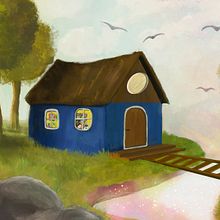 My project for course: Painting in Procreate: Reimagine Your Surroundings. Projekt z dziedziny Ilustracja c, frowa, R, sunek c, frow, Malarstwo c i frowe użytkownika Ina Maria Lindquist - 30.04.2024