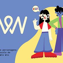 Meu projeto do curso: Design de personagens para comunicação digital de marca . Projekt z dziedziny Projektowanie postaci, Ilustracja c i frowa użytkownika Paula Brasil - 27.04.2023