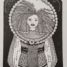 My project for course: Artistic Illustration: Draw from Your Imagination. Un progetto di Illustrazione tradizionale, Pittura, Creatività, Disegno a matita e Disegno di Monique FALCONER - 01.05.2024
