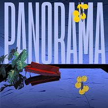 Cartel corto PANORAMA. Poster Design, Traditional illustration, Editorial Illustration, and Advertising project by Guiomar Martín - 05.01.2024