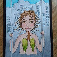 Mi proyecto del curso: Ilustración artística: dibuja tu imaginario. Traditional illustration, Painting, Creativit, Pencil Drawing, and Drawing project by jazmin.garcia.jimenez - 05.01.2024
