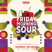 3Bir Brewery. Digital Illustration, and Packaging project by Jovana Stašuk - 05.01.2024
