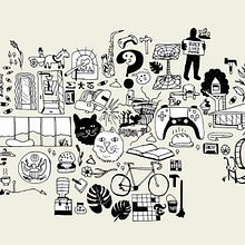 Dwell Magazine Spread. Un progetto di Design, Illustrazione tradizionale e Design editoriale di Ben Weeks - 27.09.2020