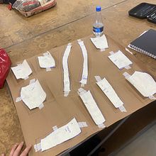 Meu projeto do curso: Fundamentos da modelagem sobre o corpo Ein Projekt aus dem Bereich Modedesign, Nähen, Nähen und Schnittmuster von lourenco_mouraa - 02.05.2024