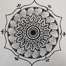 Mi proyecto del curso: El arte de dibujar mandalas: crea patrones geométricos. Drawing & Ink Illustration project by bonetti.omar - 05.02.2024