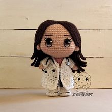 Mi proyecto del curso: Amigurumis: personas tejidas a crochet. Arts, Crafts, To, Design, Fiber Arts, Crochet, Amigurumi, and Textile Design project by palomatasgarcia - 05.02.2024