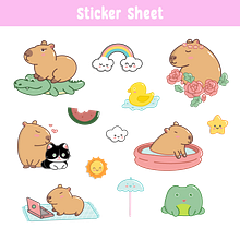 My project for course: Kawaii Illustration: Create Charming Characters. Traditional illustration, Character Design, and Manga project by silvyy04 - 05.02.2024