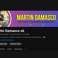 Mi proyecto del curso: Estrategias de crecimiento para YouTube. Marketing, Social Media, Digital Marketing, Content Marketing, and YouTube Marketing project by ratedmartin - 05.02.2024