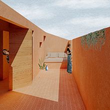 Mi proyecto del curso: Representación gráfica de proyectos arquitectónicos. Architecture, Graphic Design, Interior Architecture, Interior Design, L, scape Architecture, Collage, Digital Architecture, and Architectural Illustration project by Pablo Torres Duque - 05.10.2024