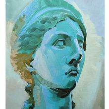 My project for course: Stylized Portrait Painting with Gouache. Un proyecto de Ilustración tradicional, Pintura y Pintura gouache de elliot - 03.05.2024