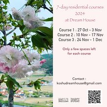 A few spaces left : Koshu Dream House Residential Course 2024 Ein Projekt aus dem Bereich Malerei, Aquarellmalerei, Bildende Künste, Kalligrafie, H und werk von Koshu (Akemi Lucas) - 03.05.2024