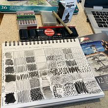 My project for course: Sketchbook Exercises for Artistic Growth. Un progetto di Disegno e Sketchbook di jjmerz - 03.05.2024
