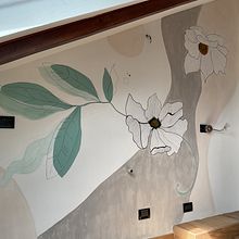 Il mio progetto del corso: Murales per interni. Un proyecto de Pintura, Interiorismo, Diseño de espacios y Pintura decorativa de Anna Panichelli - 04.05.2024
