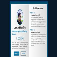 Portafolio en 3D. Un proyecto de Diseño Web y Desarrollo Web de Jesús Moreira - 28.04.2024