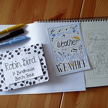 My project for course: Creative Doodling and Hand-Lettering for Beginners Ein Projekt aus dem Bereich Traditionelle Illustration, Lettering, Zeichnung, H und Lettering von Christa Bintinger - 05.05.2024