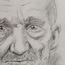 Mi proyecto del curso: Dibujo de retrato clásico: el método del Renacimiento. Un proyecto de Bellas Artes, Bocetado, Dibujo, Dibujo de Retrato, Dibujo realista y Dibujo artístico de Rocio Cerda - 05.05.2024