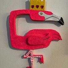 FlaKingo or King Mingo . Traditional illustration, Character Design, To, Design, Art To, s, and Creating with Kids project by aswingkido - 05.05.2024