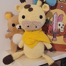 Meu projeto do curso: Amigurumi para iniciantes: teça animais em crochê. Artesanato, Design de brinquedos, Crochê, Amigurumi, e Design têxtil projeto de tm - 05.05.2024