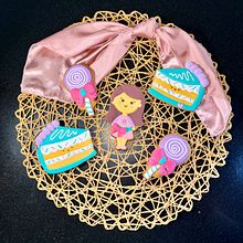 Mi proyecto del curso: Decoración de galletas con royal icing para principiantes. Design, Painting, and DIY project by Daniela Azofeifa Vásquez - 05.04.2024