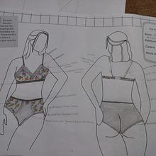 Mi proyecto del curso: Diseño y confección de lencería. Fashion Design, Sewing, DIY, Patternmaking, and Dressmaking project by Lucia Ximena Gonzalez - 05.05.2024