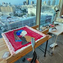 My project for course: Tufting Technique for Creating Rugs. Arts, Crafts, Decoration, Fiber Arts, DIY, and Textile Design project by ASMAA SHALKAME - 05.06.2024