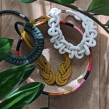 My project for course: Rope Jewelry for Beginners. Arts, Crafts, Jewelr, Design, Macramé, and Textile Design project by madalina_mot - 05.02.2024