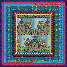 Mi proyecto del curso: Ilustración para estampados con alma. Traditional illustration, Pattern Design, Vector Illustration, and Printing project by Elvia Cortéz - 05.06.2024
