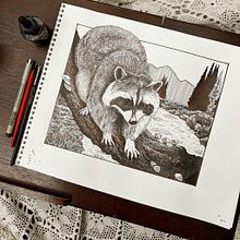 My project for course: Dip Pen and Ink Illustration: Capturing The Natural World . % Tiffany LaGrange tarafından hazırlanan Eskiz çizimi, Çizim, Sanatsal Çizim, Eskiz defteri, Mürekkep İllüstras, onu, Doğalcı İllüstras, Ve on projesi - 05.05.2024