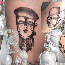 Mi proyecto del curso: Técnicas de tatuaje: sombreado con pepper shading n.n. Un progetto di Illustrazione tradizionale e Design di tatuaggi di Angel Caicedo - 06.05.2024