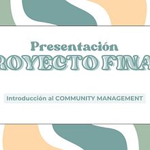 Mi proyecto del curso: Introducción al community management. Un projet de Réseaux sociaux, Marketing digital, Marketing de contenu, Marketing pour Facebook , et Marketing pour Instagram de Angeles Bazan - 05.05.2024