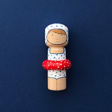 Muñecos de madera. Painting, Arts, Crafts, and Creativit project by Maitane varela alonso - 05.07.2024