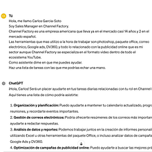 Mi proyecto del curso: Usar Chat GPT para trabajar. Design Management, Management, Productivit, and Artificial Intelligence project by carlos_garciasoto - 05.07.2024