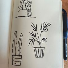 Meu projeto do curso: Desenho para principiantes nível -1. Projekt z dziedziny R, sunek ołówkiem,  R, sunek, Kreat, wne zabaw, z dziećmi i Sketchbook użytkownika Madalena Peixoto - 07.05.2024
