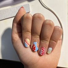 Mi proyecto del curso: Introducción al nail art. Projekt z dziedziny Design, Trad, c, jna ilustracja,  Malarstwo, Pattern design, Malarstwo dekorac i jne użytkownika olugica - 07.05.2024