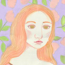 My project for course: Gouache Portrait Painting with Pattern and Textures. Painting, Digital Illustration, Portrait Drawing, and Gouache Painting project by Crystal Owen - 05.08.2024